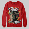 Red Sneakers DopeSkill Sweatshirt Rolling in Money Graphic Streetwear - Red