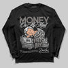 Jordan 4 Retro Cave Stone DopeSkill Long Sleeve T-Shirt MOMM Graphic Streetwear - Black
