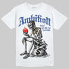 Royal Blue Sneakers DopeSkill T-Shirt Ambition Graphic Streetwear - White