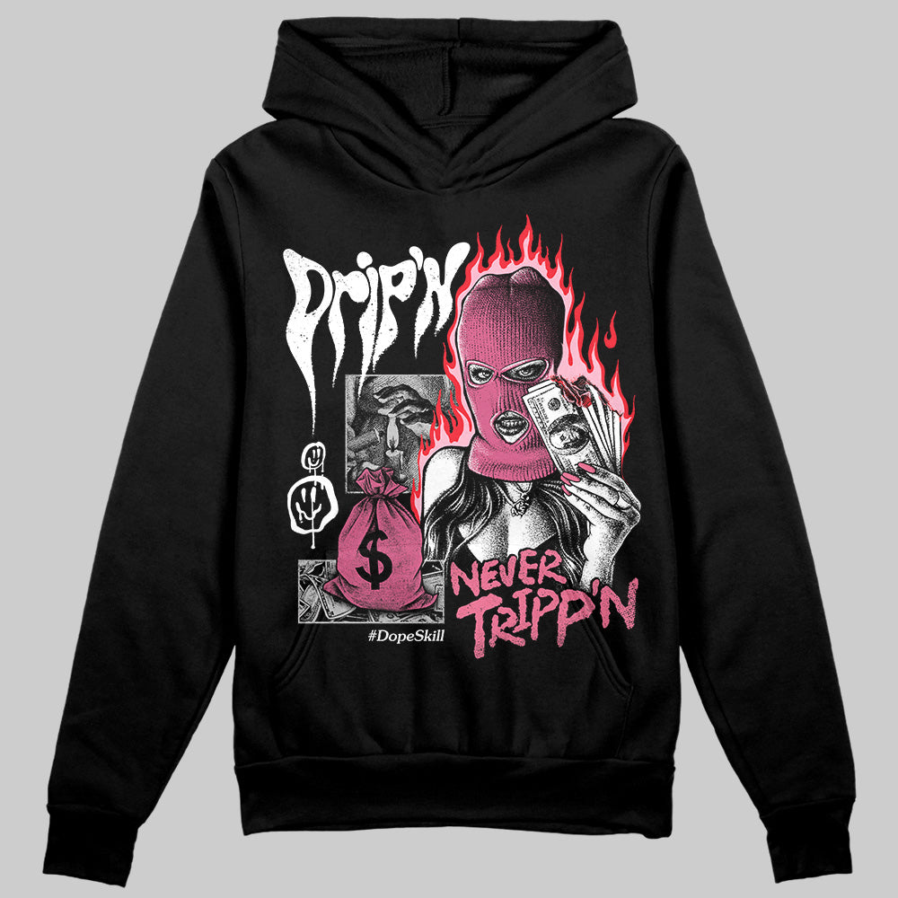 Diesel Pink S - Serendipity Pro-X1 Trainers DopeSkill Hoodie Sweatshirt Drip'n Never Tripp'n Graphic Streetwear - Black