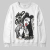 Jordan 3 Retro Pure Money DopeSkill Sweatshirt New H.M.O Graphic Streetwear - White 