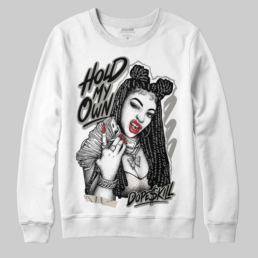 Jordan 3 Retro Pure Money DopeSkill Sweatshirt New H.M.O Graphic Streetwear - White 
