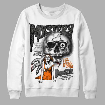 Jordan 3 Retro 'Fear Pack' DopeSkill Sweatshirt Mystery Ghostly Grasp Graphic Streetwear - White 