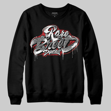Jordan 3 OG “Black Cement” DopeSkill Sweatshirt Rare Breed Type Graphic Streetwear - Black