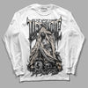 Dunk Low Cool Grey DopeSkill Long Sleeve T-Shirt Life or Die Graphic Streetwear - White