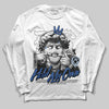 Awake NY x Jordan 5 Retro 'Black Racer Blue' DopeSkill Long Sleeve T-Shirt In My Way Graphic Streetwear - White 
