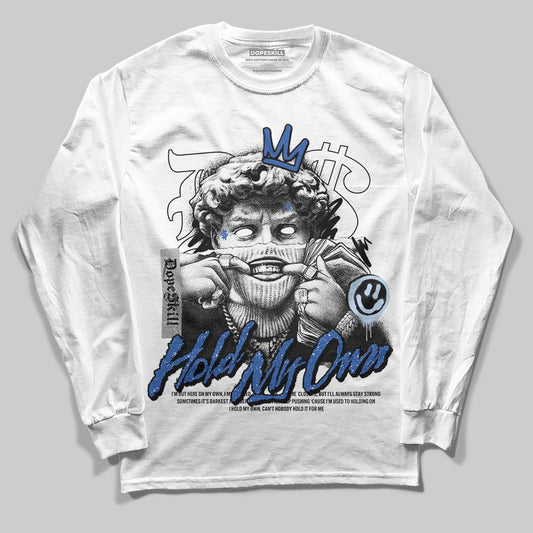 Awake NY x Jordan 5 Retro 'Black Racer Blue' DopeSkill Long Sleeve T-Shirt In My Way Graphic Streetwear - White 