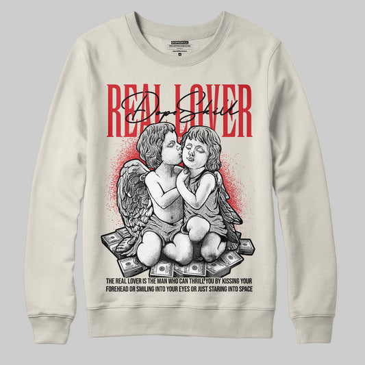 Jordan 1 Retro High OG “Sail” DopeSkill Sweatshirt Real Lover Graphic Streetwear