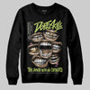 Chase B x Travis Scott x Jordan Jumpman Jack DopeSkill Sweatshirt The Mouth With No Droughts Graphic Streetwear - Black
