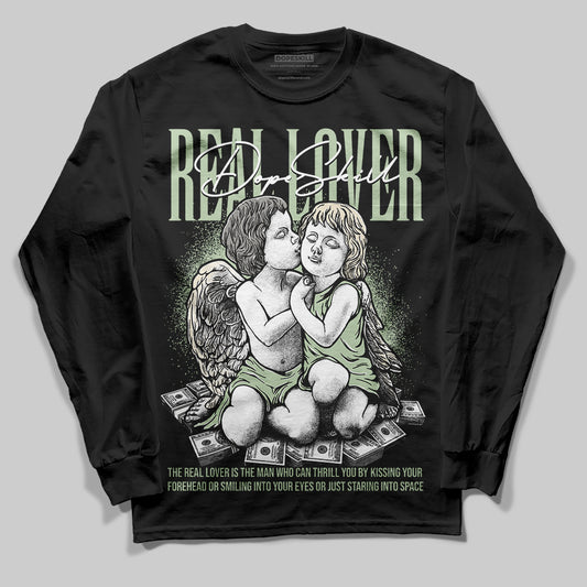 Jordan 4 WMNS “Seafoam” (2025) DopeSkill Long Sleeve T-Shirt Real Lover Graphic Streetwear - Black