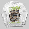 Dunk Low Pro SB 'Fruity Pack - Green Apple' DopeSkill Long Sleeve T-Shirt The Mouth With No Droughts Graphic Streetwear - White