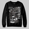 Jordan 4 Retro Cave Stone DopeSkill Sweatshirt Side Hustle Graphic Streetwear - Black