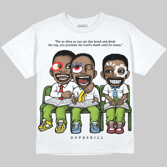 SB Dunk Low Chlorophyll DopeSkill Oversize Print T-Shirt First Sunday Graphic Streetwear