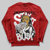 Nigel Sylvester x Air Jordan 4 ‘Brick by Brick’ DopeSkill Long Sleeve T-Shirt Stay It Busy Graphic Streetwear - Red