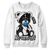 Jordan 6 “Reverse Oreo” DopeSkill Sweatshirt Hurt Bear Graphic Streetwear - White