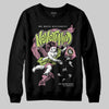 Chase B x Travis Scott x Jordan Jumpman Jack DopeSkill Sweatshirt Nevermind Graphic Streetwear - Black