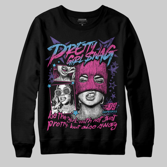 Dunk Low GS “Active Fuchsia” DopeSkill Sweatshirt Pretty Girl Swag Graphic Streetwear - Black