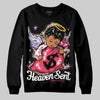 Jordan 5 Low “Peanut Butter Jelly” DopeSkill Sweatshirt Heaven Sent Graphic Streetwear - Black