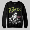 Chase B x Travis Scott x Jordan Jumpman Jack DopeSkill Sweatshirt Flexin' Graphic Streetwear - Black
