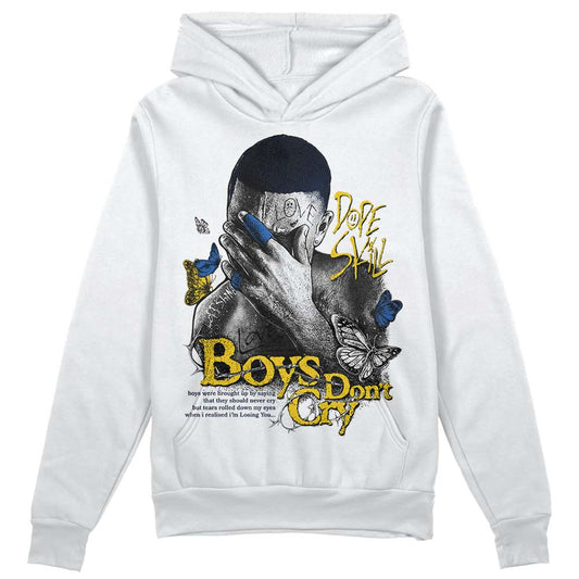 Dunk Low Vintage “Michigan” DopeSkill Hoodie Sweatshirt Boys Don't Cry Graphic Streetwear - WHite