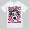 Pink Sneakers DopeSkill T-Shirt Root of Evil Graphic Streetwear - White