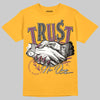 Jordan 1 Retro High OG Brotherhood DopeSkill University Gold T-shirt Trust No One Graphic Streetwear 