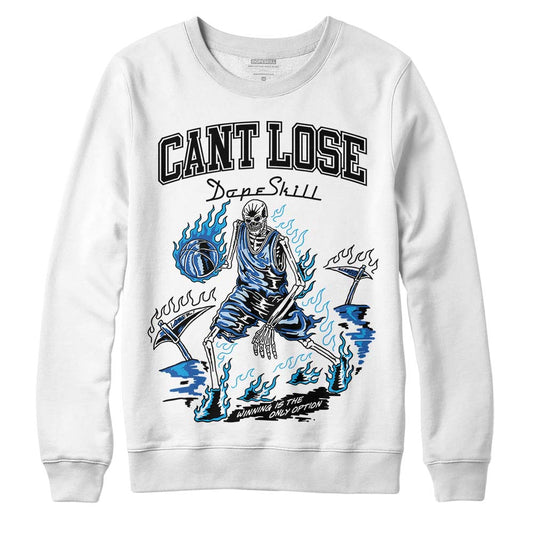 Jordan 11 Low “Space Jam” DopeSkill Sweatshirt Cant Lose Graphic Streetwear - White