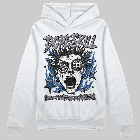 Jordan 9 Retro 'Flint Grey' 2026 DopeSkill Hoodie Sweatshirt Root of Evil Graphic Streetwear - White