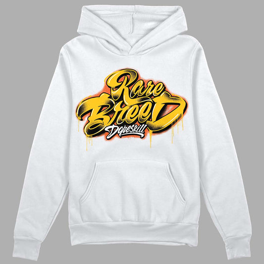 Yellow Sneakers DopeSkill Hoodie Sweatshirt Rare Breed Type Graphic Streetwear - White