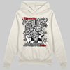 Jordan 1 Retro High OG “Sail” DopeSkill Hoodie Sweatshirt Distorted Realms Graphic Streetwear