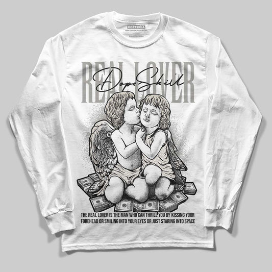 Jordan 3 Retro Pure Money DopeSkill Long Sleeve T-Shirt Real Lover Graphic Streetwear - White