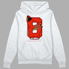 Jordan 6 Retro Toro Bravo DopeSkill Hoodie Sweatshirt No.6 Graphic Streetwear - White