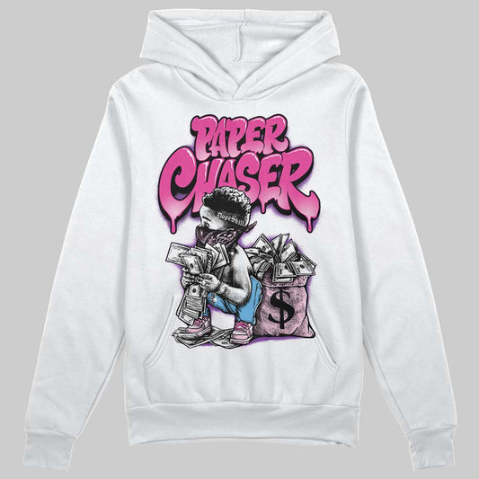 Pink Sneakers DopeSkill Hoodie Sweatshirt Paper Chaser Boy Graphic Streetwear - White