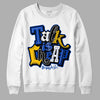 Jordan 14 “Laney” DopeSkill Sweatshirt Talk Is Chip Graphic Streetwear - White 