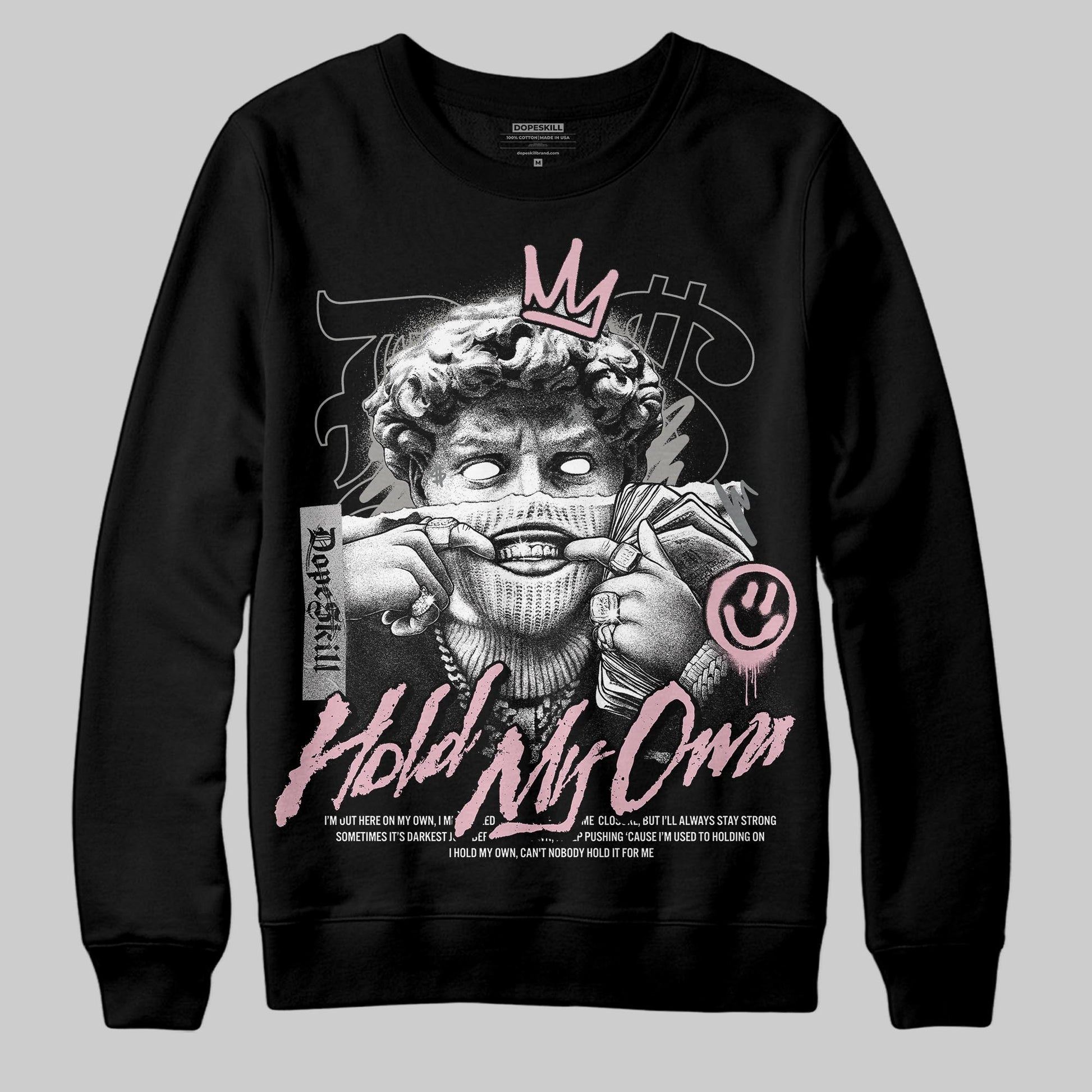 Air Max 95 OG “Pink Foam” DopeSkill Sweatshirt In My Way Graphic Streetwear - Black