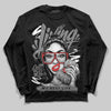 Grey Sneakers DopeSkill Long Sleeve T-Shirt Living My Best Life Graphic Streetwear - black