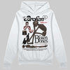 Jordan 9 'Olive' DopeSkill Hoodie Sweatshirt Broken Bones Graphic Streetwear - White