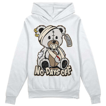 Jordan 5 SE “Sail” DopeSkill Hoodie Sweatshirt Hurt Bear Graphic Streetwear - White