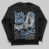 Asics Gel-Cumulus 16 Wash/Independence Blue DopeSkill Long Sleeve T-Shirt Real Ones Move In Silence Graphic Streetwear - Black