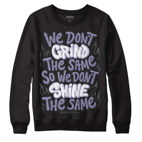 Jordan 5 Retro Low Indigo Haze DopeSkill Sweatshirt Grind Shine Graphic Streetwear - Black