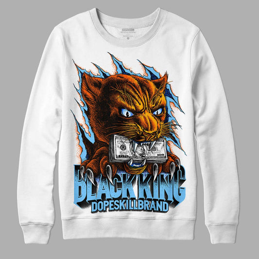 Dunk Low Futura University Blue DopeSkill Sweatshirt Black King Graphic Streetwear - White