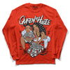 Jordan 6 Retro Toro Bravo DopeSkill Varsity Red Long Sleeve T-Shirt Queen Of Hustle Graphic Streetwear