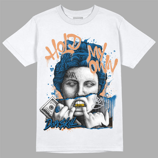 Jordan 3 Retro Wizards DopeSkill T-Shirt Hold My Own Graphic Streetwear - White