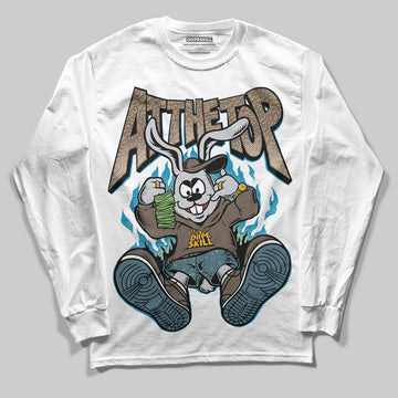 Jordan 3 GS “We Outside” DopeSkill Long Sleeve T-Shirt At The Top Graphic Streetwear - White 