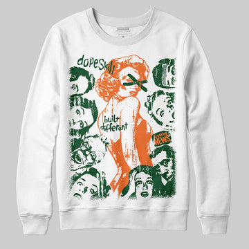 SoleFly x Air Jordan 3 “Fruits Of Our Labor” DopeSkill Sweatshirt Built Different Graphic - White