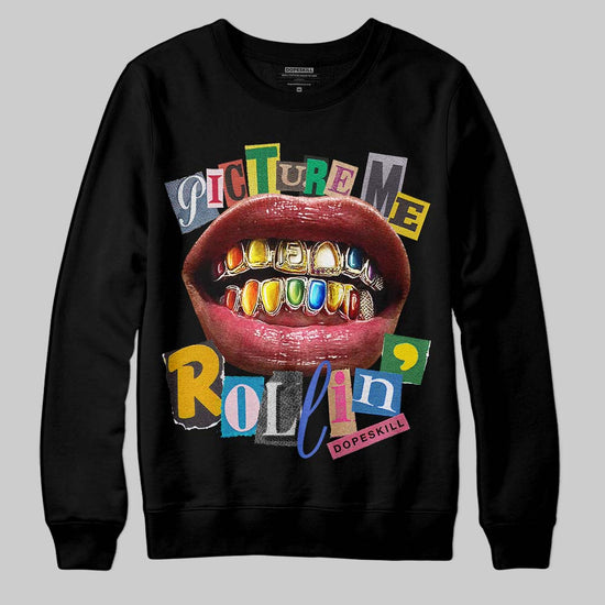 Picture Me Graphic DopeSkill Sweatshirt Streetwear - black