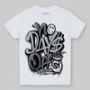 Jordan 4 “Fear” DopeSkill Toddler Kids T-shirt No Days Off Graphic Streetwear - White