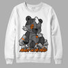 Jordan 3 Retro 'Fear Pack' DopeSkill Sweatshirt MOMM Bear Graphic Streetwear - WHite