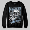 Jordan 40 “Blue Suede” DopeSkill Sweatshirt Mystery Ghostly Grasp Graphic Streetwear - Black