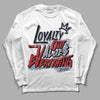 Jordan 4 “Bred Reimagined” DopeSkill Long Sleeve T-Shirt LOVE Graphic Streetwear - White 